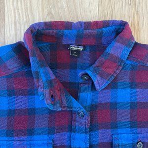 Women's Long-Sleeved Organic Cotton Midweight Fjord Flannel Shirt